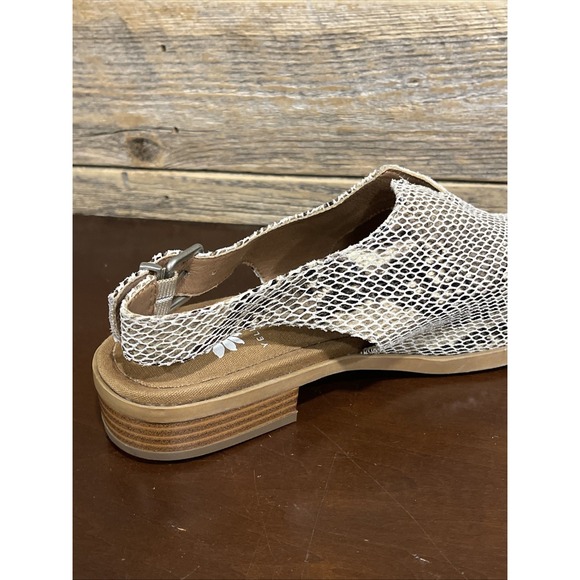 Yellow Box Freedah Ladies Snakeskin-look Sling-backs Size 7 Shoes - Picture 13 of 15